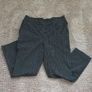 Black and White Checkered Pants